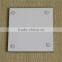 New desigh toughened glass coasters with romantic letters