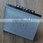 New design HY302HD 2 gang top quality glass screen wall touch switch with indicator light