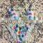 Fluorescence Color Printed Pineapple Swimwear Brazilian Bikini