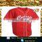 wholesale baseball tee shirts with 100% polyester sublimation printed