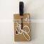 Coconut Tree Customized Soft PVC Luggage Tag Wholesale