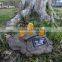 Resin mushroom solar lights for garden
