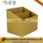 Line Embossed Fancy Paper Cardboard Divided Pen Holder Pencil Holder Decorative Office Desk Organizer