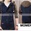 Cultivate one's morality cotton washing splicing jacket