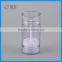 Round empty deodorant stick crystal