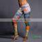 wholesale sublimation printed women yoga leggings