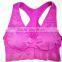 Shantou Womens Yoga Wear Girl Sport Wireless Seamless Running Top Vest Stretch Bras Various Colors Underwear