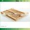 BH002 Xingyuan Bamboo Dish Drying Rack in promotion, Bamboo Kitchenware Rack