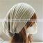 Acrylic And Pure Wool High Quality Hippie Gray Rib Knitted Slouch Beanie Hat