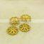 Wholesale DIY Jewelry Findings Flower Petal Brass Caps