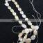 Bead,baroque Cultured Freshwater Pearl ,peach, 17x11mm-18x12mm Flat Oval, Mohs Hardness 2-1/2 to 4. Sold per 15-inch Strand.