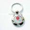 Metal OEM Factory eco-friendly EVA metal keychain