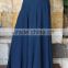 OEM service China factory custom made Wholesale muslim abaya knit solid skirt