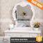 Home Antique Bedroom Dressing Table Design Makeup Dresser Furniture