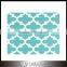Wedding Beach Blue Quatrefoil Table Runners