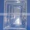 clear PVC cosmetic packing insert tray