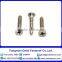 Self-tapping/cutting Locking Screws With Cross Recessed Pan/ Countersunk Head/Cross Recessed Raised Countersunk Head