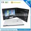 White blank paper LCD video advertising cards video brochure with USB