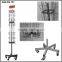 SSW-CM-101 Rotatable Metal Gift Card Display Stand with Casters