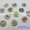 custom logo metal colorful soft-enemal/printing badge pins /lapel pins with epoxy