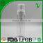PET round empty cosmetic 180ml plastic foam pump bottle