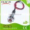 8mm Diameter Green Metal 12v Led Indicator Light indicator lamp panel mount with wire