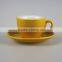 12pcs Ceramic Stoneware Biscuit Coffee Tea Cups and Saucers Sets