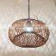 Custom-made China Modern Handmade Natural Material Bamboo Hanging Chandelier/pendant/lamp/Light