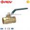 China made low price female threaded end forged brass angle ball valve