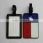 plastic luggage tag with pvc pocket