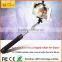 TS2008 Cable Control without Bluetooth Shutter Mini selfie Stick Extendable Hand Held Monopod for Mobile Phone