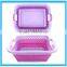 Colorful PP+TPR Fold Dirty Clothes Casket