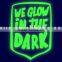 wholesales bulk fluorescent pigment glow in dark powder