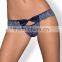 Sexy lingerie - Auroria panties - blue