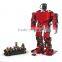17 Degrees of Freedom Bipedal Humanoid Robot With Full Steering Bracket Accessories(Red) MK-A0001-2