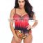 2016 wholesale sexy women swimsuit one piece plus size bikini