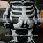 OEM BLOW MOLDING plastic skull Halloween Plastic Flashing Skull for sale