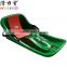 Plastic Snow sled with rope brake and backrest / Brand-New Snow sled
