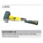 1kg cast iron cheap mason hammer with wooden handle