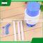 manual hand press pump gallon drink water bottle