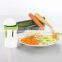 from china direct factory colorful with own design trade assurance twist julienne grater spiral vegetable slicer