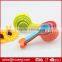 Set of 5pcs food grade plastic colorful measuring cup 30ml 60ml 80ml 125ml 250ml