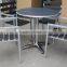 Outdoor aluminum PE rattan chair