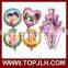 Blank Print DIY Balloon with balloon base 100 sets per pack