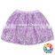 Girls Boutique Clothing Wholesale Bling Bling Lavender Sequin Baby Tutu Skirt Girl Skirts Kids