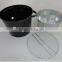Rectangle Garden BBQ Bucket Portable Charcoal Grill Metal Barbecue set