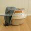 Seagrass storage baskets with leather hanldes, belly decorative seagrass baskets