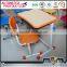 Plastic school furniture school sets children desk and chair