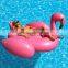 2017 fashion pool toys leasure giant inflatable swimming pool float flamingo swan pool flaoting and swim ring for water games
