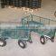 4 Air Wheel Steel Garden Tool Cart